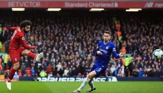 محمد صلاح نجم ليفربول ضد تشيلسي