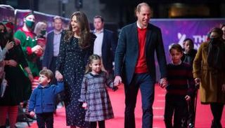 الأمير البريطاني ويليام وزوجته وأبناؤهما