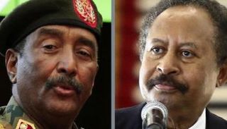 رئيس الوزراء السوداني ورئيس مجلس السيادة