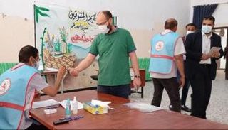 أحد المراكز الانتخابية في ليبيا. (أرشيفية)