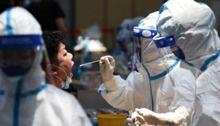 اختبار كورونا في الصين