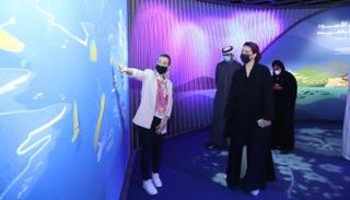 مريم المهيري في جناح الجبل الأسود بإكسبو 2020 دبي