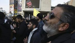 جانب من تشييع جنازة قاسم سليماني في إيران- أرشيفية