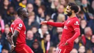 محمد صلاح وساديو ماني ثنائي ليفربول