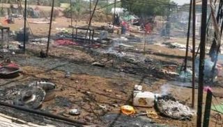 جانب من الهجوم 