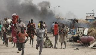 جانب من الاضطرابات بجنوب السودان -أرشيفية