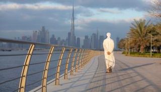 برج خليفة يعتبر أحد المعالم السياحية في دبي