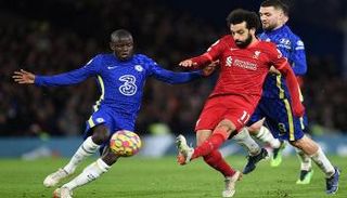 محمد صلاح نجم ليفربول ضد تشيلسي