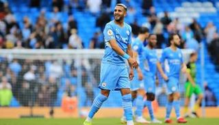 الجزائري رياض محرز بقميص السماوي