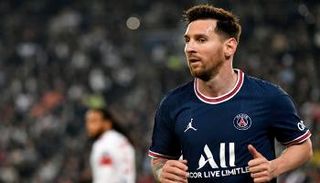 ليونيل ميسي نجم فريق باريس سان جيرمان