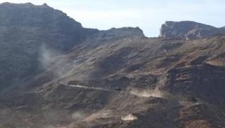 الأتربة تتصاعد جراء فرار  المليشيات