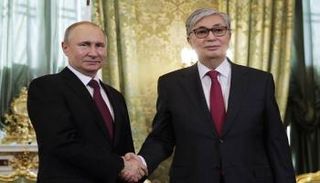 بوتين وتوكاييف