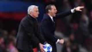 روما ضد يوفنتوس.. تناقض مثير للجدل ينقذ مورينيو من مصير أليجري