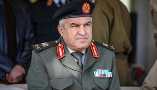 مدير إدارة التوجيه المعنوي في الجيش الليبي اللواء خالد المحجوب