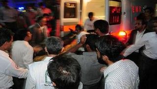 ضحايا جراء انفجار سابق في إيران