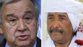 البرهان وغوتيريش 