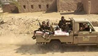 دورية قتالية لألوية العمالقة - أرشيفية