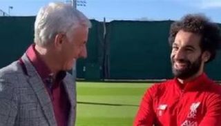 محمد صلاح وإيان راش