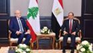 مباحثات مصرية لبنانية في منتدى "شباب العالم"