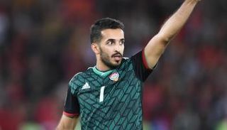 علي مبخوت مهاجم منتخب الإمارات