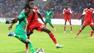 من مباراة السودان وغينيا بيساو في كأس أمم أفريقيا