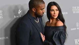 كانييه ويست وطليقته كيم كارداشيان