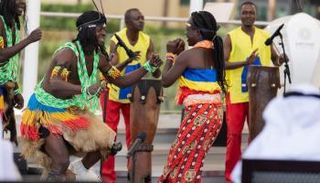 جانب من احتفال تشاد بيومها الوطني في إكسبو دبي