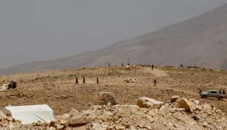 جانب من الحدود اللبنانية-السورية الوعرة