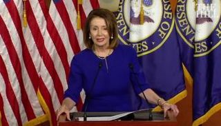 رئيسة مجلس النواب نانسي بيلوسي 