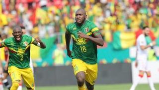 من مباراة تونس ضد مالي في كأس أمم أفريقيا