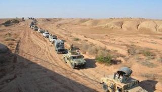 قوات عراقية في صحراء الأنبار 