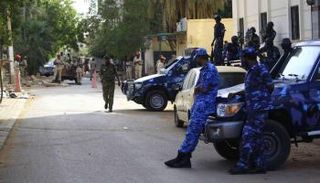 عناصر من الشرطة السودانية - أرشيفية