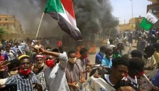 جانب من احتجاجات سابقة في الخرطوم