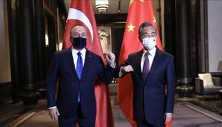 وزير الخارجية التركي ونظيره الصيني