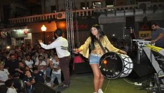 عازفة الإيقاع اللبنانية كريستينا عيد