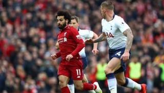 محمد صلاح ضد توتنهام
