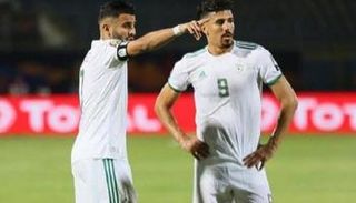 رياض محرز مع بغداد بونجاح