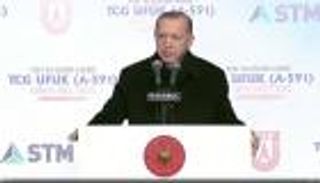 "أفق".. أردوغان يشيد بتجربة تركيا في إنتاج سفنها الحربية