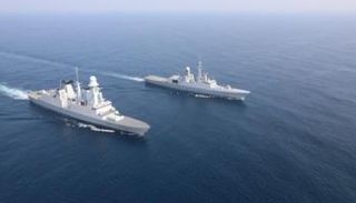 جانب من التمرين الفرنسي السعودي المشترك