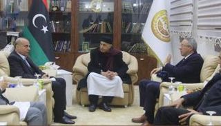 جانب من لقاء صالح واللافي