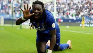 بافيتيمبي جوميز مهاجم الهلال هداف الدوري السعودي الموسم الماضي