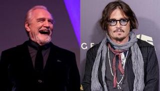 الممثلان: جوني ديب وبراين كوكس