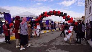 بازار خيري في جامعة الفلوجة العراقية