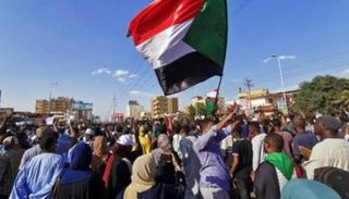 جانب من مظاهرات سابقة بالسودان