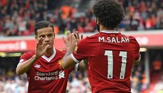 محمد صلاح وفيليبي كوتينيو
