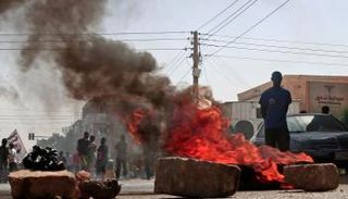 جانب من أعمال العنف بالسودان - أ.ف.ب