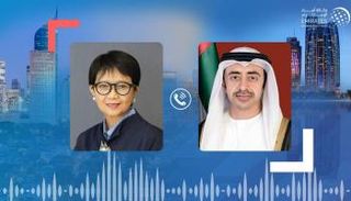 الشيخ عبدالله بن زايد آل نهيان ووزيرة خارجية جمهورية إندونيسيا