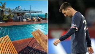 ليونيل ميسي وأحد فنادقه