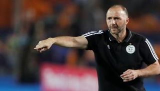 جمال بلماضي مدرب منتخب الجزائر