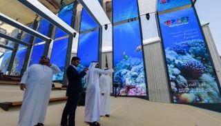 جانب من جناح إسرائيل في "إكسبو 2020 دبي"